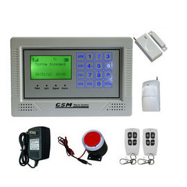 Esposizione dell'allarme Systems+Touch Keypad+LCD di sicurezza di GSM